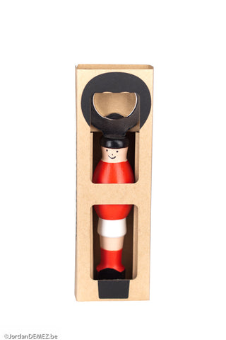 Kicker Bottle Opener - Red/White